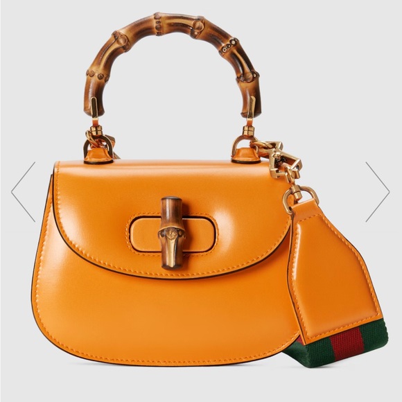 GUCCI BAMBOO 1947 MINI TOP HANDLE
BAG - Picture 7 of 16